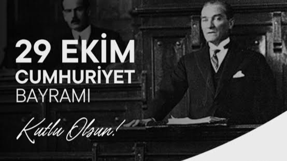 CUMHURİYETİMİZİN 101. YAŞ GÜNÜ KUTLU OLSUN